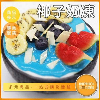 INPHIC-椰子奶凍模型 椰子凍 雪花糕 椰奶料理-IMFM033104B