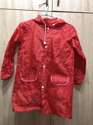 【Zona】二手兒童草莓雨衣(3歲適穿)