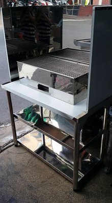 ＜282＞全新商品//工作台訂製..簡易式木碳烤台...價格洽詢
