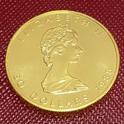 1988年 加拿大 楓葉金幣 1盎司4112