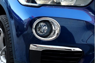 BMW X1 F48 前霧燈裝飾框 燈眉飾條 (18i 18d 20i ) 鍍鉻