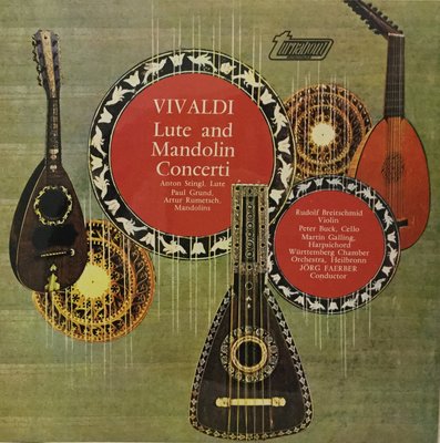 ｛夏荷美學生活小舖｝Jorg Faerber Vivaldi Lute and Mandolin Concerti