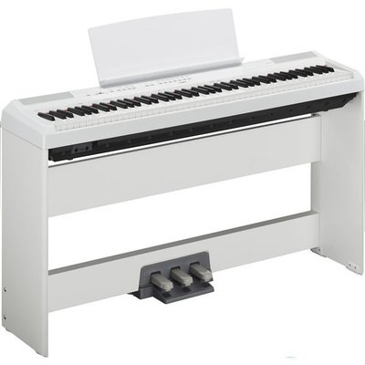 YAMAHA 88鍵全白電鋼琴 P115【立派樂器】 加送黑色小譜架一個,價值$370