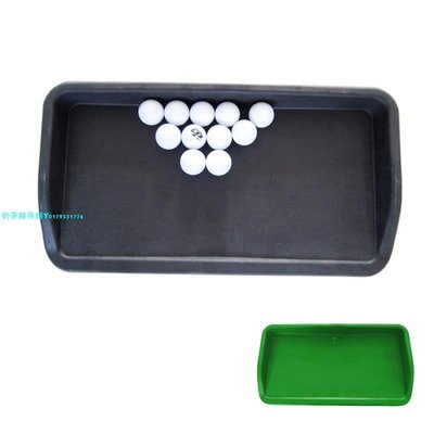 高爾夫發球盒練習場用橡膠球框打擊墊專用軟質PU膠盤放球器集球藍