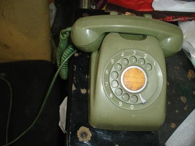 【電腦零件補給站】古董撥號電話 台灣早期電話 接上既可通話 懷舊復古商店拍戲必備