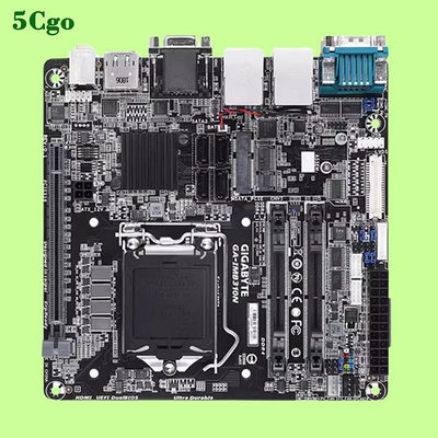 5Cgo【含稅】全新盒裝Gigabyte/技嘉 GA-IMB310N主機板 mini itx H310芯片組LGA1151工控主機板