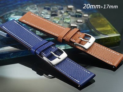 【時間探索】全新 HERMES 愛馬仕. 代用進口高級錶帶 ( 20mm.16mm )
