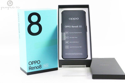 耀躍3C OPPO Reno8 (12G/256G) 5G 智慧型手機 黑色 全新品 未開通