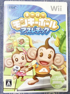 幸運小兔 Wii 超級猴子球 體感滾動 支援平衡板 Super Monkey Ball WiiU 主機適用 日版 G4