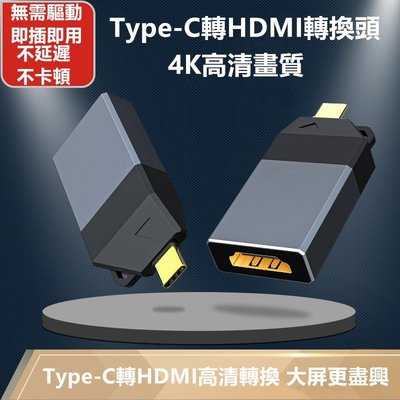 Type-C 轉 HDMI 4K 高清 轉接頭 蘋果 Macbook 三星 S9 S10 安卓 手機 電視 頻道 轉換器-現貨上新912