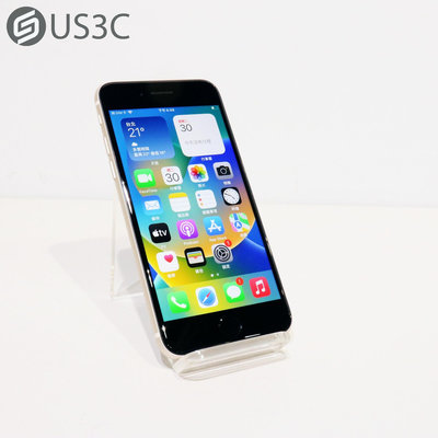 【US3C-青海店】公司貨 Apple iPhone SE 3代 64G 白色 4.7吋 廣角相機 A15仿生晶片 二手手機  原廠保固內 UCare延保一年