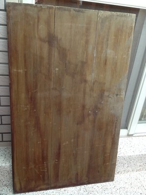 【123木頭人】黃檜木木板桌板一件--3塊板組合