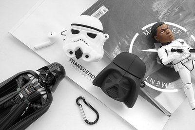 【童樂會】星際大戰 star wars 黑武士 白兵 蘋果 airpods 無線藍牙耳機 保護套 收納盒 立體造型