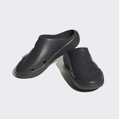 Adidas Adicane Clog 黑色包頭拖鞋 愛迪達立體LOGO拖鞋 防水拖鞋 HQ9918