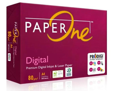 PAPER ONE 影印紙 紅包80磅(實際85磅) A4 500張/包 電腦紙 列印紙 模造紙 彩色雙面專用