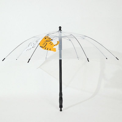 【機車沙灘戶外專賣】雨傘 太陽傘 晴雨傘 復古 兒童雨傘夏季小孩學生玩水透明傘噴水槍傘加大直桿長柄傘防水