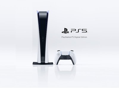 PS5 主機 SONY Digital Edition 數位版 (二手商品) CFI-1218B 白色【台中大眾電玩】