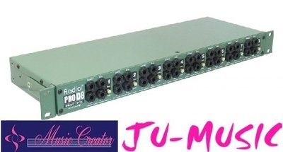 造韻樂器音響- JU-MUSIC - Radial ProD8 DI for keyboards 『公司貨，免運費』