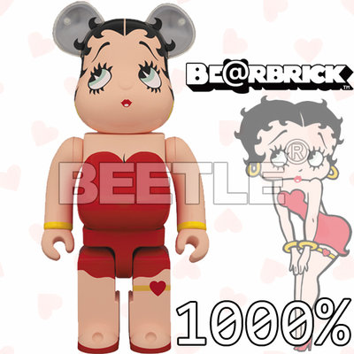 BEETLE BE@RBRICK BETTY BOOP 貝蒂娃娃性感尤物庫柏力克熊1000