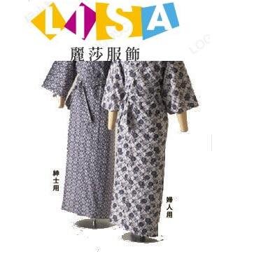 10093男款不挑色隨機SLO日本男女情侶雙層純棉和服日式浴袍日本浴衣睡袍睡衣泡溫泉用浴衣2~麗莎服飾