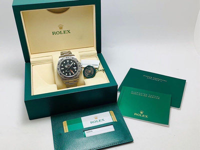 【黃忠政名錶】Rolex 勞力士 216570 Explorer ll 探險家2號二代 亂碼序號 品相95新 未拋整 附原廠2019保卡及錶盒