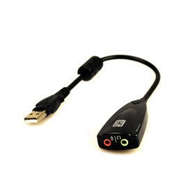 【勁昕科技】USB 7.1音效卡 立體聲 7.1音效卡 USB音效卡
