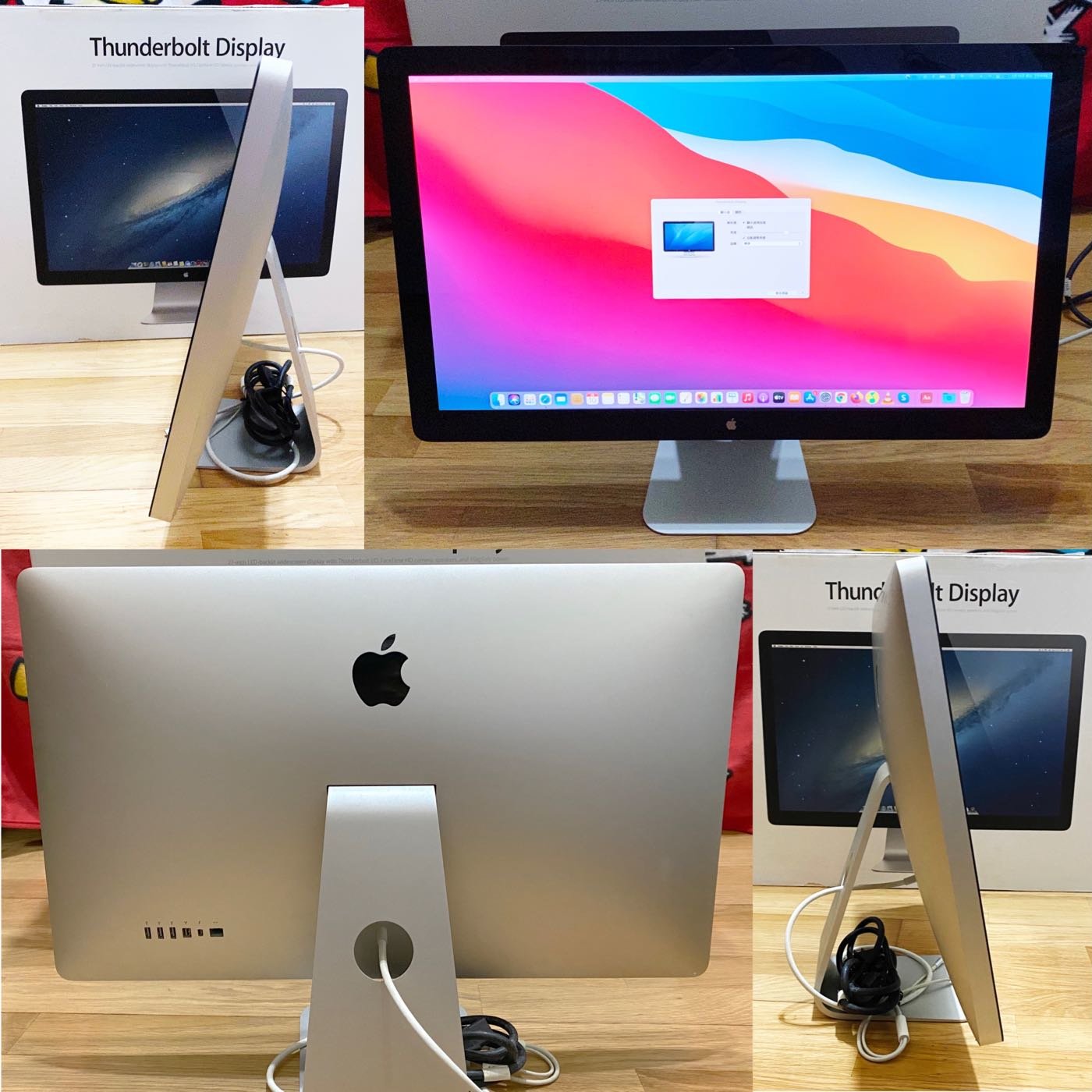 蘋果電腦 高階顯示器 27吋 Apple Thunderbolt Display 27” A1407 二手美品