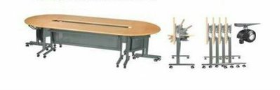 亞毅辦公家具06-2219779可掀式會議桌 掀起桌 新型二代可掀式會議桌 洽談桌 辦公桌
