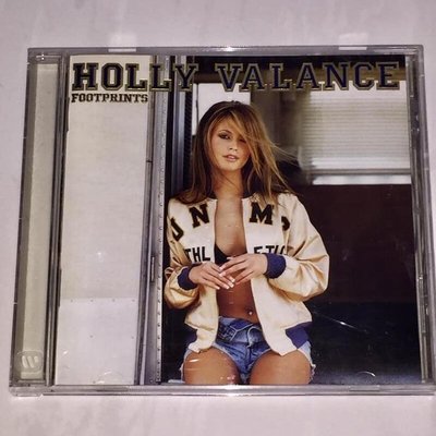 聖潔凡蕾絲 Holly Valance 2002 流行追蹤 Footprints 華納音樂 台灣版專輯 CD 宣傳片鋼印