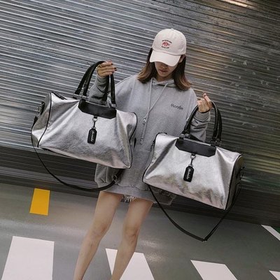 詩蕊短途旅行包女手提韓版旅游小行李袋大容量輕便運動男健身包潮XBDshk促銷