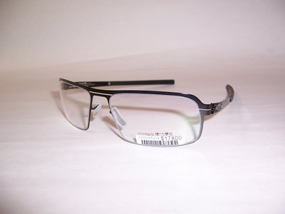 光寶眼鏡城(台南)ic berlin,最舒適人體工學薄鋼眼鏡*專利無螺絲*schwaegalp-gun-metal公司貨