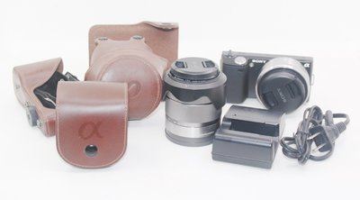 【青蘋果】Sony NEX-5 16mm+18-55mm雙鏡組 二手單眼相機#DB052