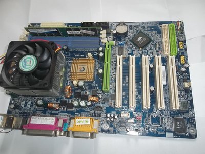 技嘉主機板,GA-7VA,XP2200-CPU,加,威剛 DDR-400,1G,記憶體
