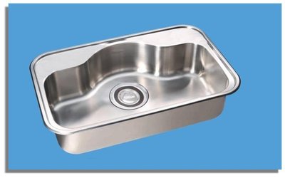 【工匠家居生活館 】白鐵水槽 洗手槽 流理台水槽 不鏽鋼水槽 (單槽型) 吧檯水槽 JT-A6017