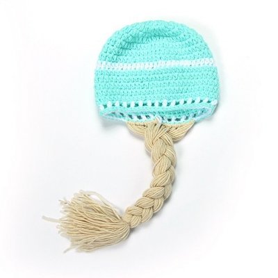 [現貨]冰雪奇緣造型帽 手工針織帽 Frozen 帽子羅馬創意可愛冬季保暖