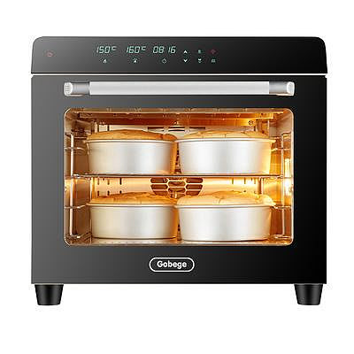 高比克UKOEO 80S風爐平爐二合一烤箱私房烘焙大容量家用56L電烤箱-泡芙吃奶油