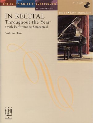 【599免運費】In Recital Throughout the Year, Vol Two, Book4 F1555