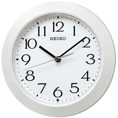 14524A 日本進口 好品質 正品 SEIKO精工 圓形簡約掛鐘桌鐘座鐘牆鐘時鐘大數字電波鐘鐘錶送禮禮品