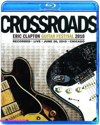 高清藍光碟 Eric Clapton Crossroads Guitar Festival 2010 (藍光2BD25G)
