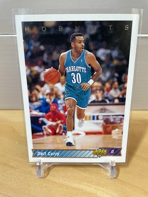 NBA 1992 UD DELL CURRY #289