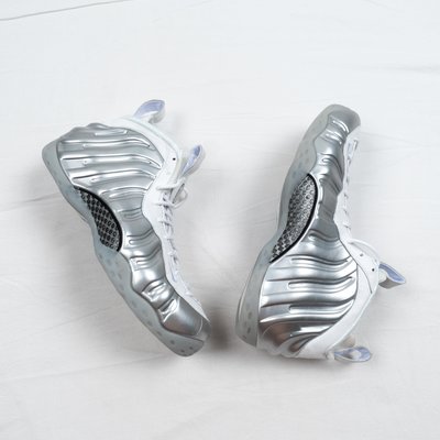 NIKE Air Foamposite One Chrome 白銀噴泡 籃球鞋 男鞋 AA3963-100