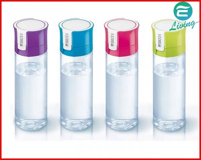 平行輸入原裝進口BRITA 隨身杯 濾水杯 紫/藍/桃紅/綠 0.61L