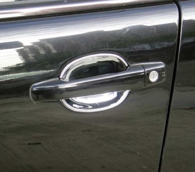 《※金螃蟹※》賓士 BENZ SLK-R170 1996~2004年系列 鍍鉻 車門把手內襯 SLK230 SLK200