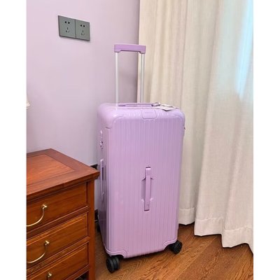 二手正品  RIMOWA Essential Trunk 30寸 紫色 旅行行李箱 83275664 聚碳酸酯材質行李箱