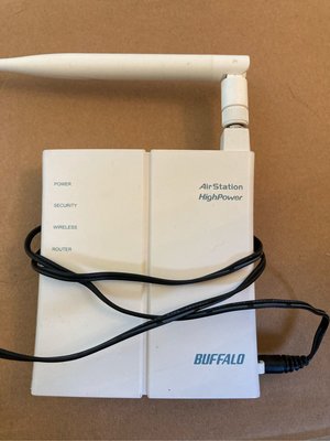 Buffalo WCR-HP-GN 802.11n無線基地台