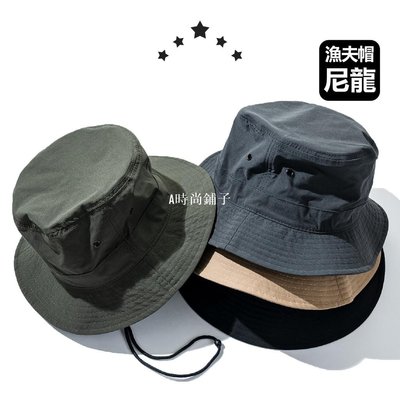 JKS日韓街頭 戶外風格 Outdoor 日系 山系 防潑水 漁夫帽 帽子 Basin Hat [C-6-時尚鋪子
