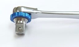 [凱溢手工具] STANBAL史丹堡三分超薄高扭力棘輪板手+專利板手轉接頭