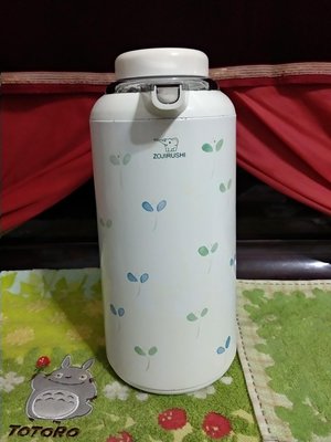 象印 波璃內膽 保溫瓶 日本製 1•0L 出水口還特別的設計有加蓋