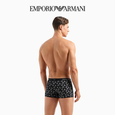 內褲EMPORIO ARMANI/阿瑪尼夏季新款男士三條裝全棉平角內褲套裝