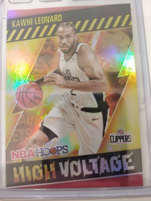 2020-21 NBA hoops High voltage kawhi leonard